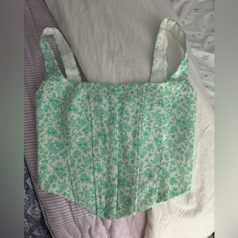 Zara corset top